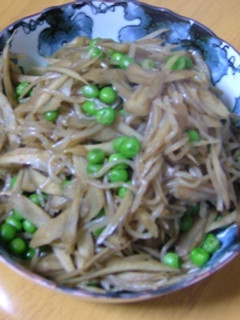 ご飯が進むピリ辛ごぼう♫ ♪♫-レシピのメイン写真