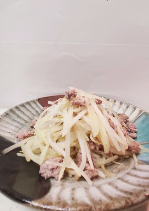 もやしとジャガイモのシャキシャキ炒め-レシピのメイン写真