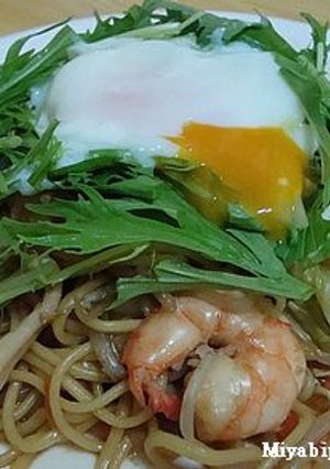 温玉のせ海鮮焼きそば-レシピのメイン写真