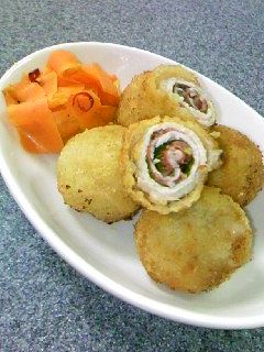 お弁当にも♪梅しそボールカツ☆-レシピのメイン写真
