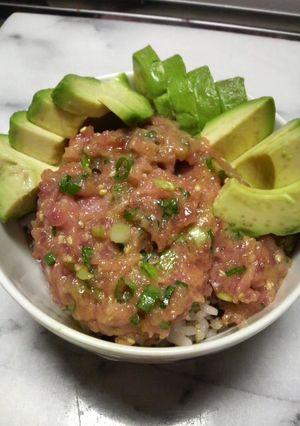 ハワイアン☆すきみ丼-レシピのメイン写真