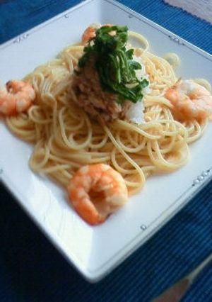 ☆海老と大葉のさっぱりパスタ☆-レシピのメイン写真