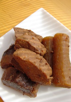 まぐろのあらとごぼうのやわらか煮-レシピのメイン写真