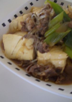 牛肉と春雨のすき焼き風煮込み-レシピのメイン写真