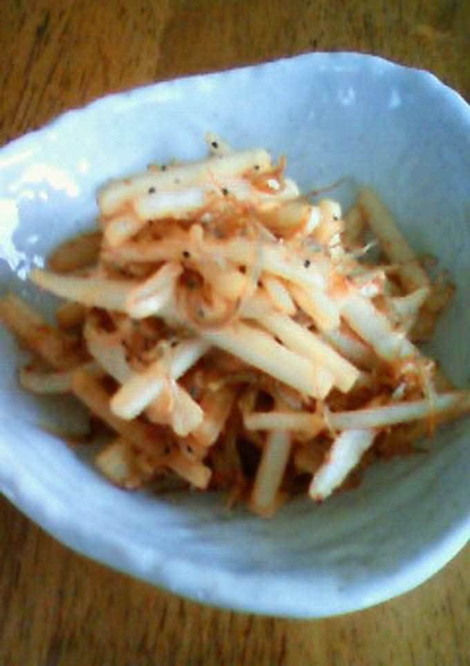 エコで美味しい☆大根の皮炒め-レシピのメイン写真