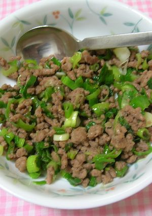 我が家の定番! おいし~ぃ☆万能ひき肉☆-レシピのメイン写真