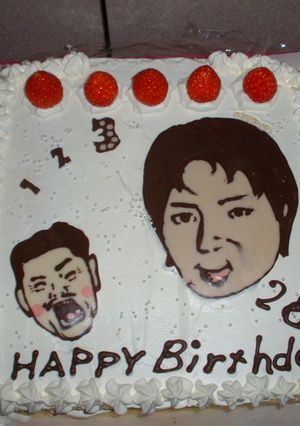大量！誕生日おもしろ15人分　デコケーキ-レシピのメイン写真