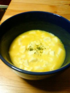 簡単!!豆腐コーンスープ♪-レシピのメイン写真