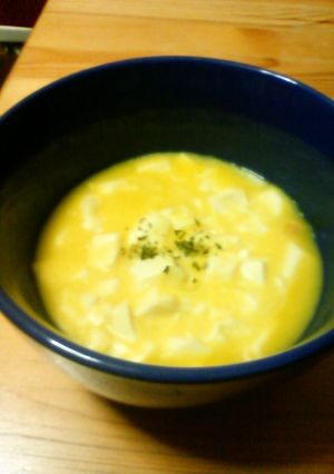 簡単！！豆腐コーンスープ♪-レシピのメイン写真