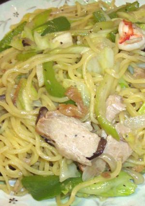 ハワイアン焼きそば☆チャウ麺！-レシピのメイン写真