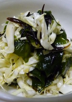 ひじきとわかめの磯の香サラダ-レシピのメイン写真