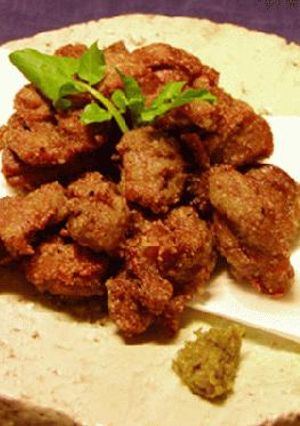 砂肝のから揚げ：柚胡椒添え-レシピのメイン写真