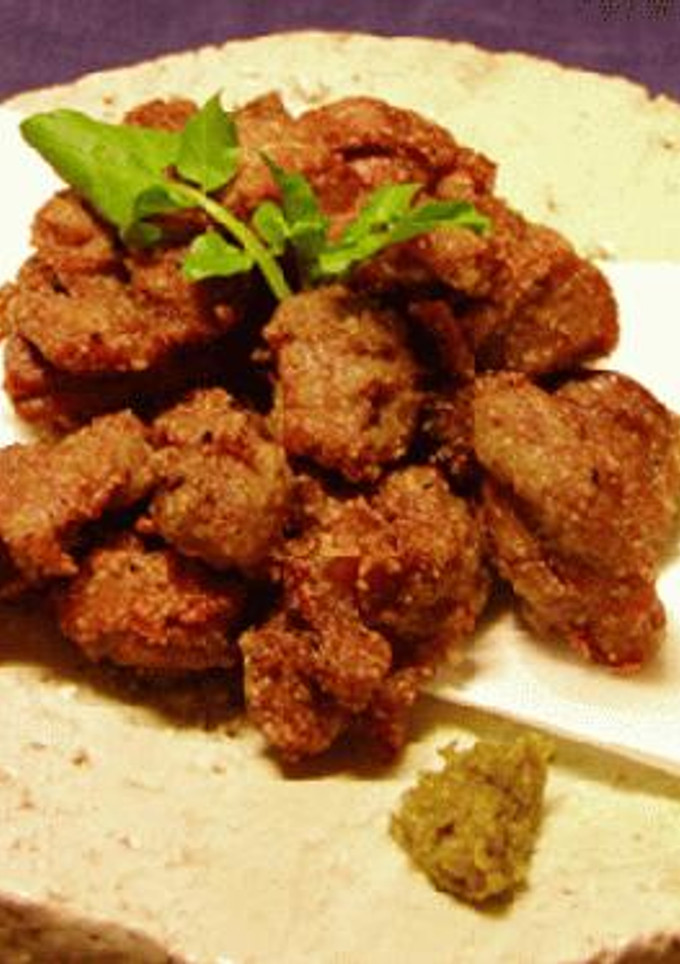 砂肝のから揚げ：柚胡椒添え-レシピのメイン写真