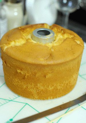 いよかんピールのシフォンケーキ-レシピのメイン写真
