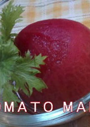 お酢でさっぱり☆トマトのコンポート-レシピのメイン写真