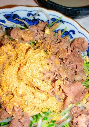 しゃきしゃき野菜の牛の切り落としサラダ-レシピのメイン写真
