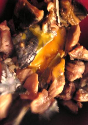 カツオのタタキの漬けマヨ卵丼-レシピのメイン写真