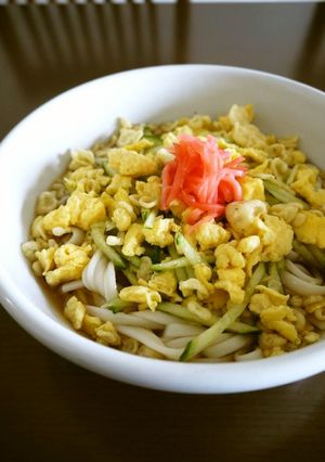 冷やしたぬきうどん♪-レシピのメイン写真