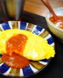 ＊手作りケチャップと美味しいオムレツ＊