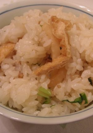 カブと油揚げの混ぜご飯-レシピのメイン写真
