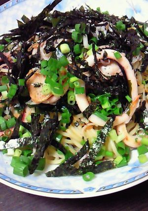 絶品！海の幸の醤油バターパスタ☆-レシピのメイン写真