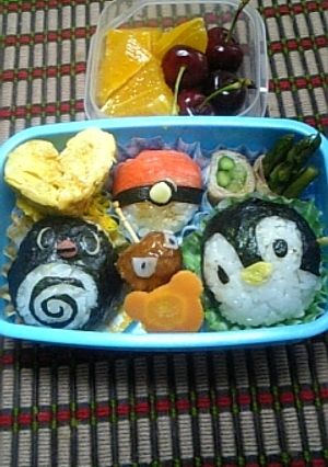 簡単キャラ弁part２♪ポケモン♪-レシピのメイン写真