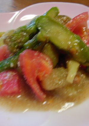 夏野菜たっぷりスラダ-レシピのメイン写真