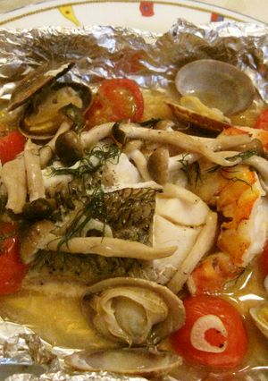 魚介のホイル焼き★アクアパッツァ風-レシピのメイン写真