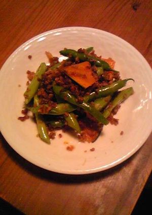 夏野菜とひき肉の香味炒め-レシピのメイン写真