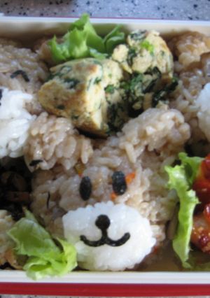 くまさん弁当　-レシピのメイン写真