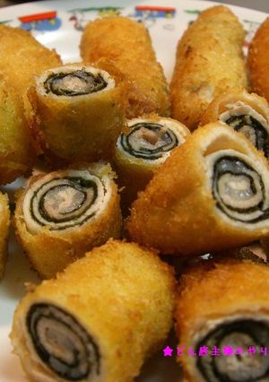 のり巻トンカツ-レシピのメイン写真