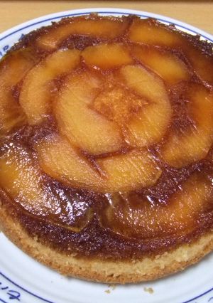 キャラメルとりんごのケーキ-レシピのメイン写真
