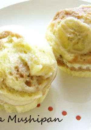 ホットケーキミックスでバナナ蒸しパン-レシピのメイン写真