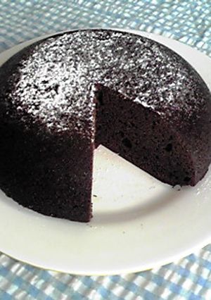*豆腐使用★炊飯器濃厚チョコケーキ*-レシピのメイン写真