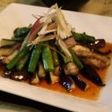 なすとアスパラの中華風焼き浸し