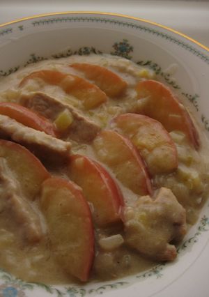 豚肉のアップルソース煮-レシピのメイン写真