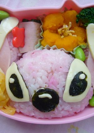 キャラ弁 スティッチのぉ弁当-レシピのメイン写真