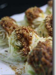 野菜を巻いて冷やし麺-レシピのメイン写真