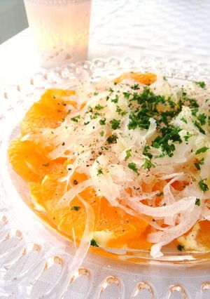イタリアの風を感じる♪～オレンジのサラダ-レシピのメイン写真