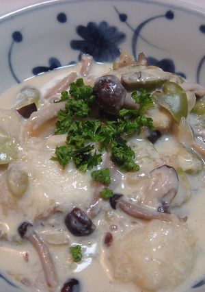 おからニョッキwithそら豆クリーム煮-レシピのメイン写真