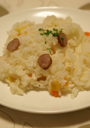 炊飯器で☆ヘルシーピラフ-レシピのメイン写真
