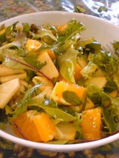 リンゴとオレンジのフルーツサラダ-レシピのメイン写真