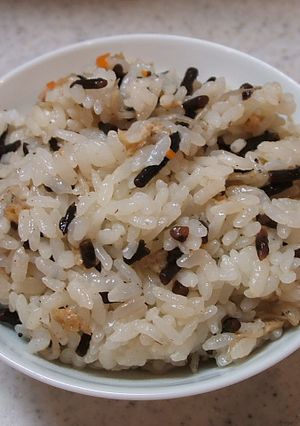 ひじきとじゃこの混ぜご飯♪-レシピのメイン写真