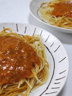 簡単☆トマトクリームソース・パスタ☆-レシピのメイン写真