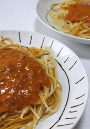 簡単☆トマトクリームソース・パスタ☆-レシピのメイン写真