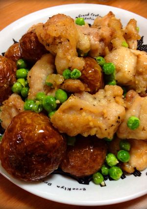 鶏肉と新じゃがのおいし～い洋風炒め！-レシピのメイン写真