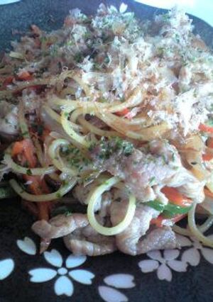 *パスタで焼きそば✿甘口ソース*-レシピのメイン写真