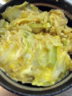さっぱりキャベツカツ丼♪-レシピのメイン写真