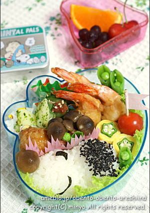 簡単スヌーピー弁当：キャラ弁-レシピのメイン写真