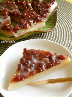 レンジで簡単~京都の水無月-レシピのメイン写真